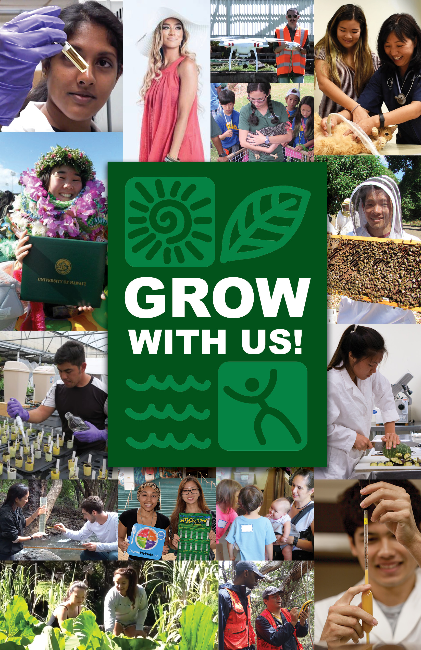 Grow With Us Flyer Front