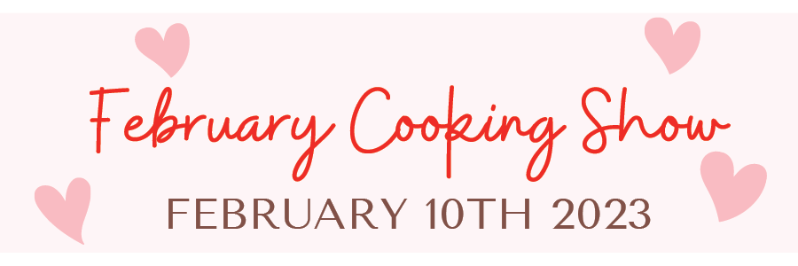 Cooking show, Feb 10