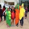 FSHN members dressed as vegetables